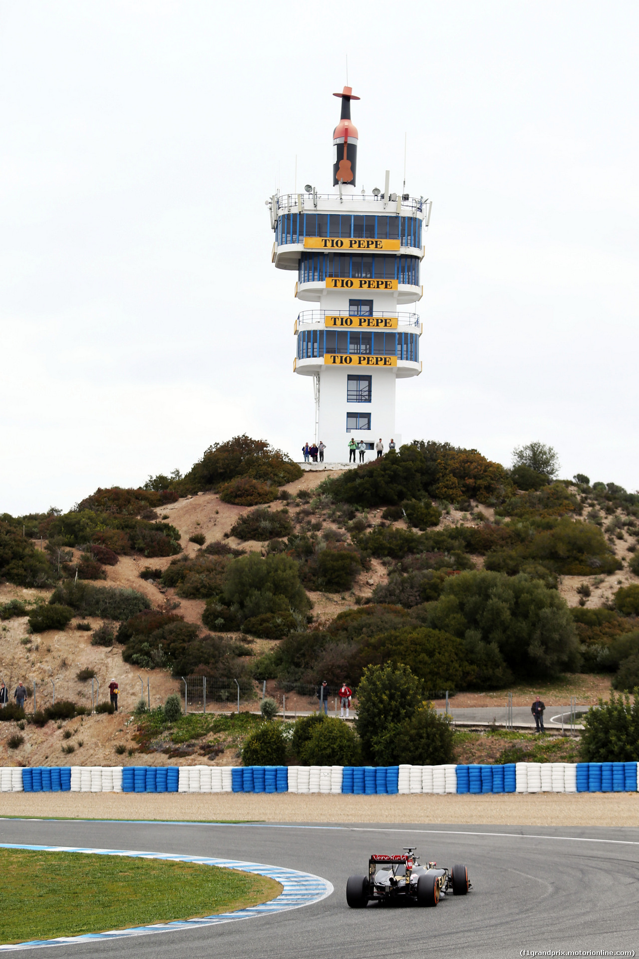 TEST F1 JEREZ 2 FEBBRAIO, Pastor Maldonado (VEN) Lotus F1 E23.
02.02.2015.