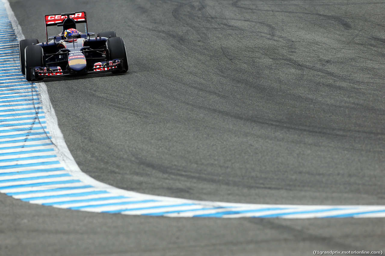 TEST F1 JEREZ 2 FEBBRAIO, Max Verstappen (NLD) Scuderia Toro Rosso STR10.
02.02.2015.