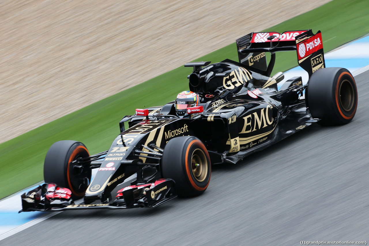 TEST F1 JEREZ 2 FEBBRAIO, Pastor Maldonado (VEN) Lotus F1 E23.
02.02.2015.