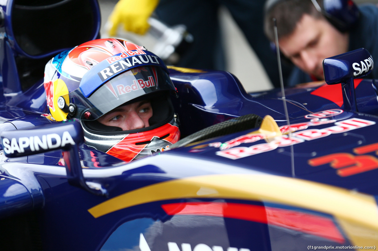 TEST F1 JEREZ 2 FEBBRAIO, Max Verstappen (NLD) Scuderia Toro Rosso STR10.
02.02.2015.