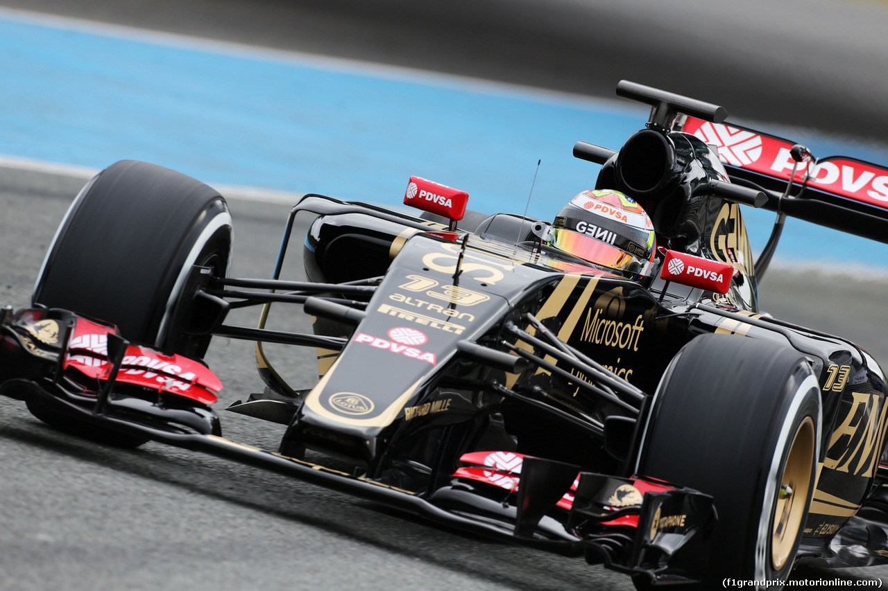 TEST F1 JEREZ 2 FEBBRAIO, Pastor Maldonado (VEN) Lotus F1 E23.
02.02.2015.