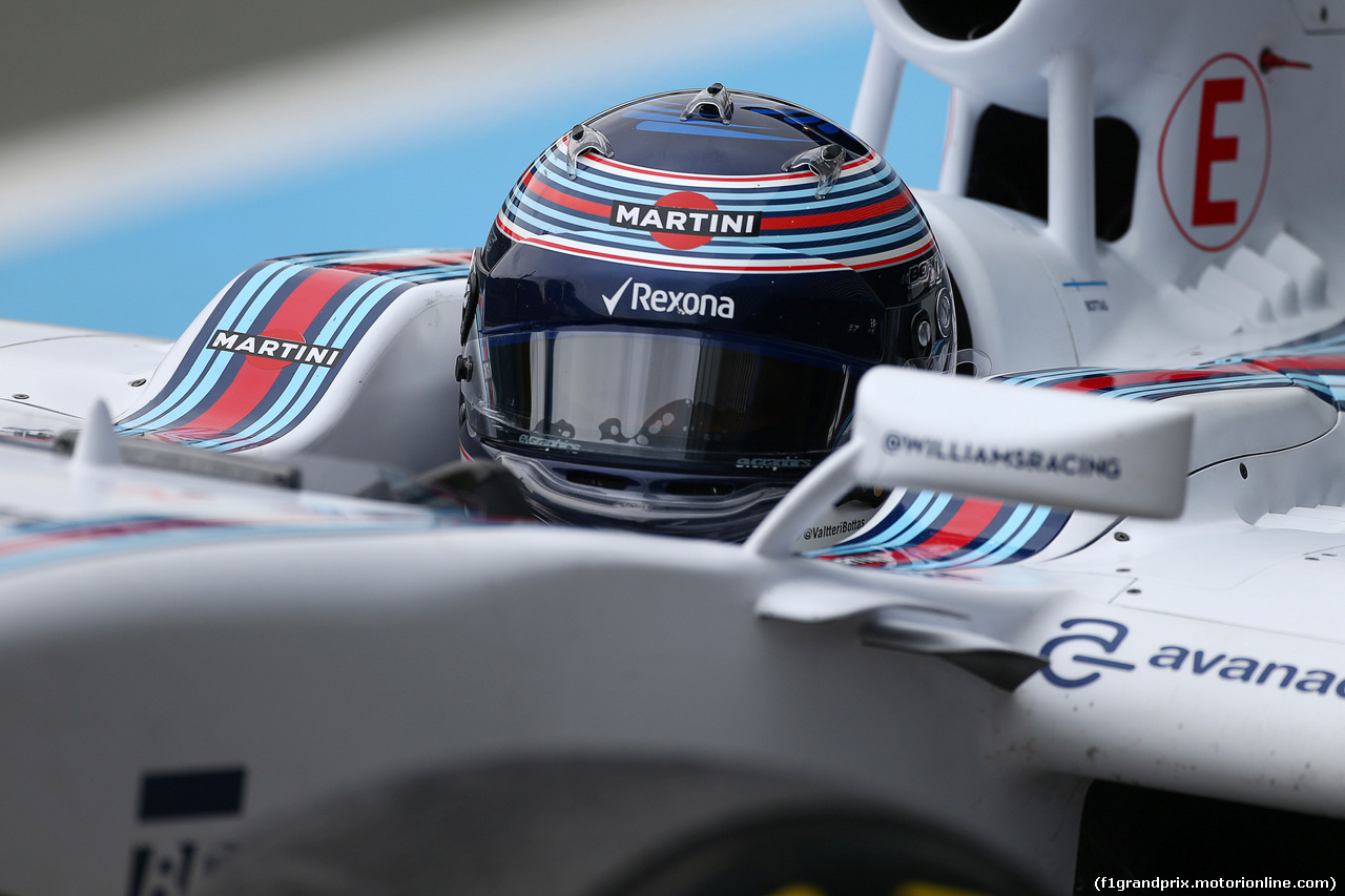 TEST F1 JEREZ 2 FEBBRAIO, Valtteri Bottas (FIN) Williams FW37.
02.02.2015.