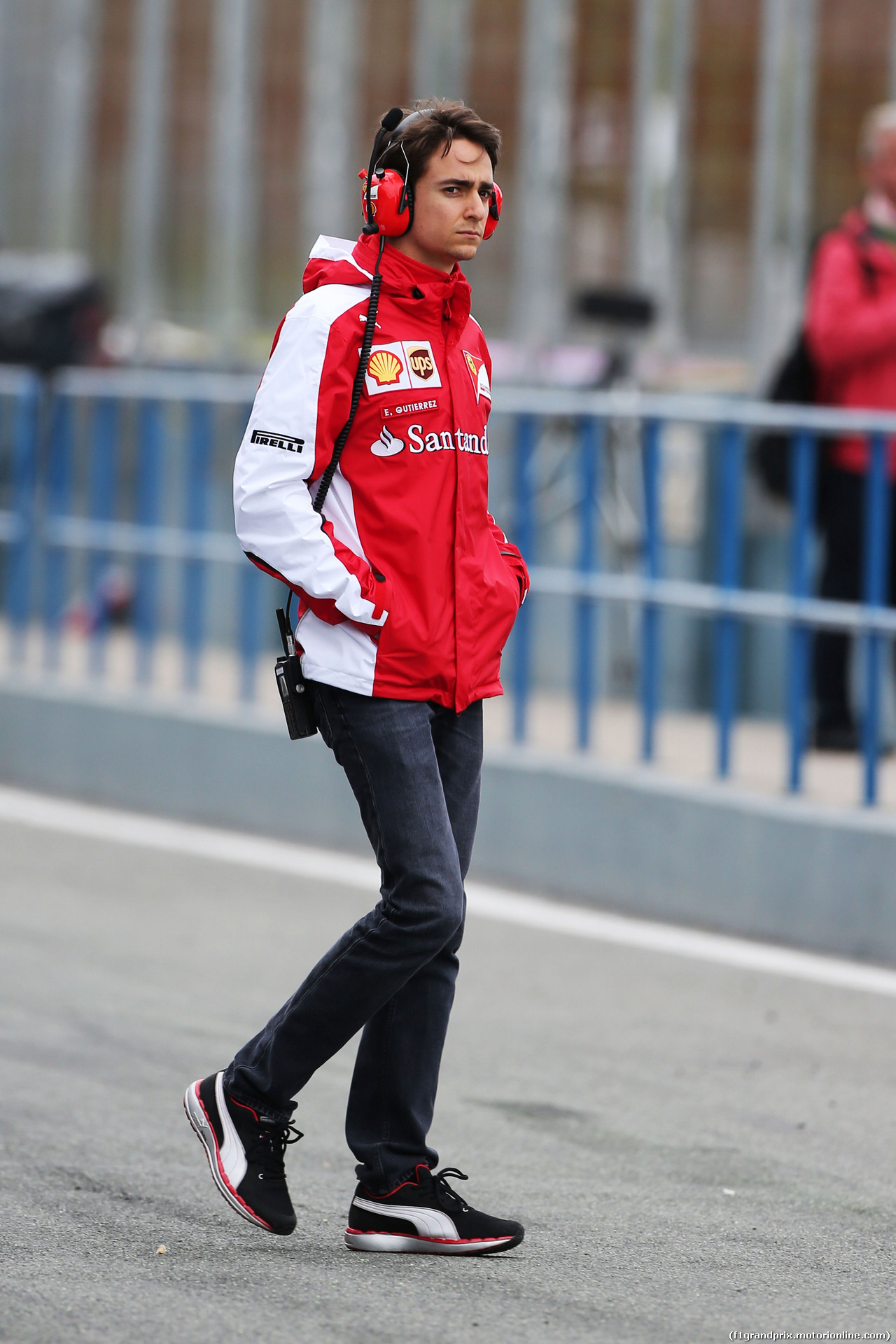 TEST F1 JEREZ 2 FEBBRAIO, Esteban Gutierrez (MEX) Ferrari Test e Reserve Driver.
02.02.2015.