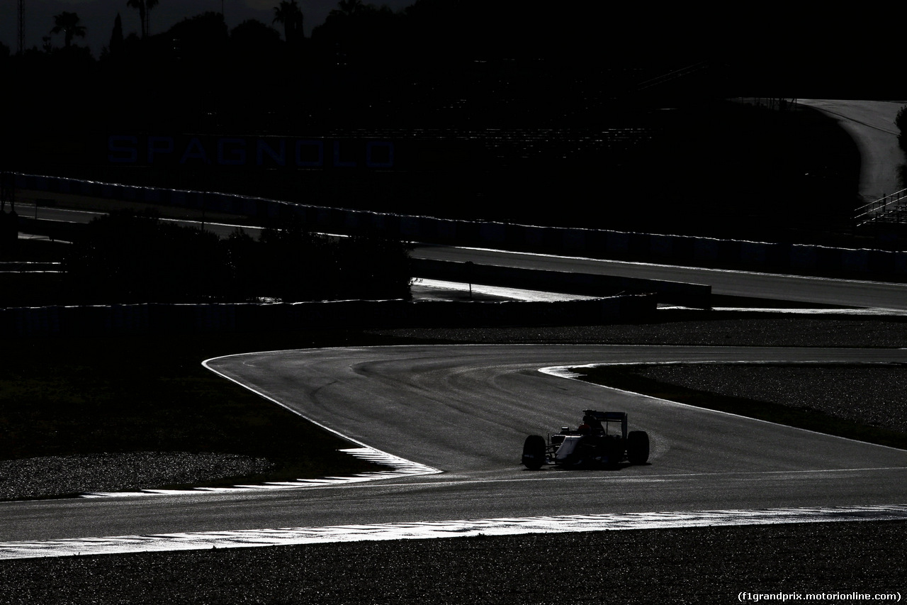 TEST F1 JEREZ 2 FEBBRAIO, Felipe Nasr (BRA) Sauber C34.
02.02.2015.