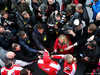 TEST F1 JEREZ 2 FEBBRAIO, Sebastian Vettel (GER) Ferrari with the media.
02.02.2015.