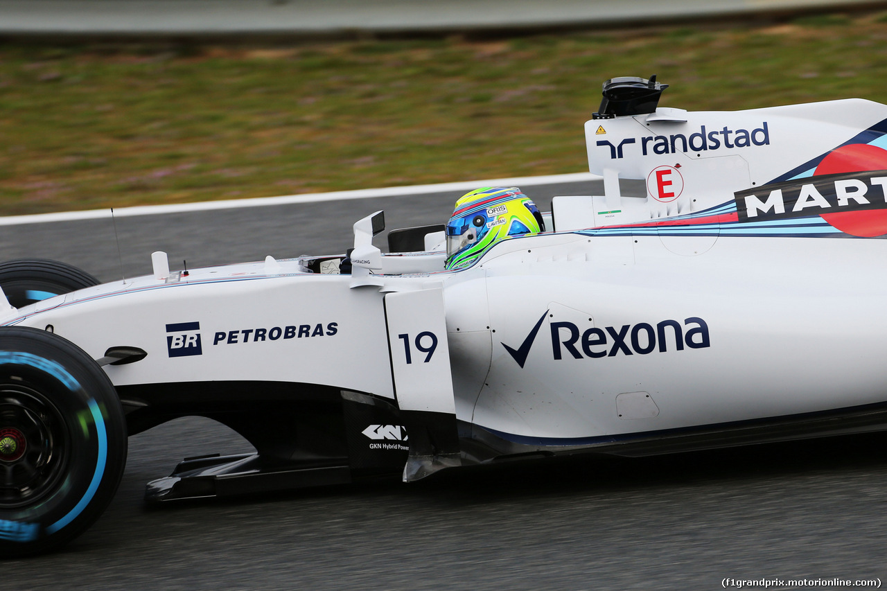 TEST F1 JEREZ 3 FEBBRAIO, Felipe Massa (BRA) Williams FW37.
03.02.2015.