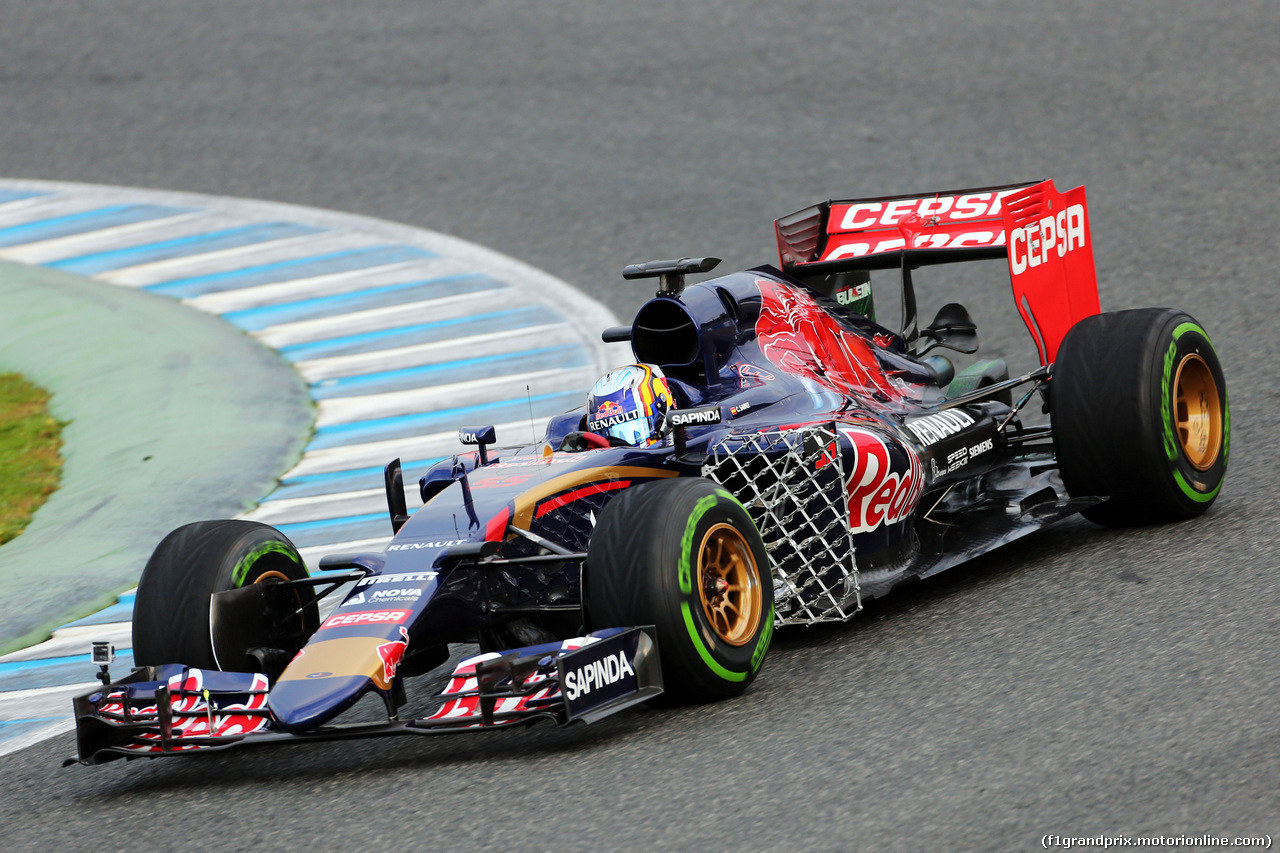 TEST F1 JEREZ 3 FEBBRAIO, Carlos Sainz Jr (ESP) Scuderia Toro Rosso STR10.
03.02.2015.