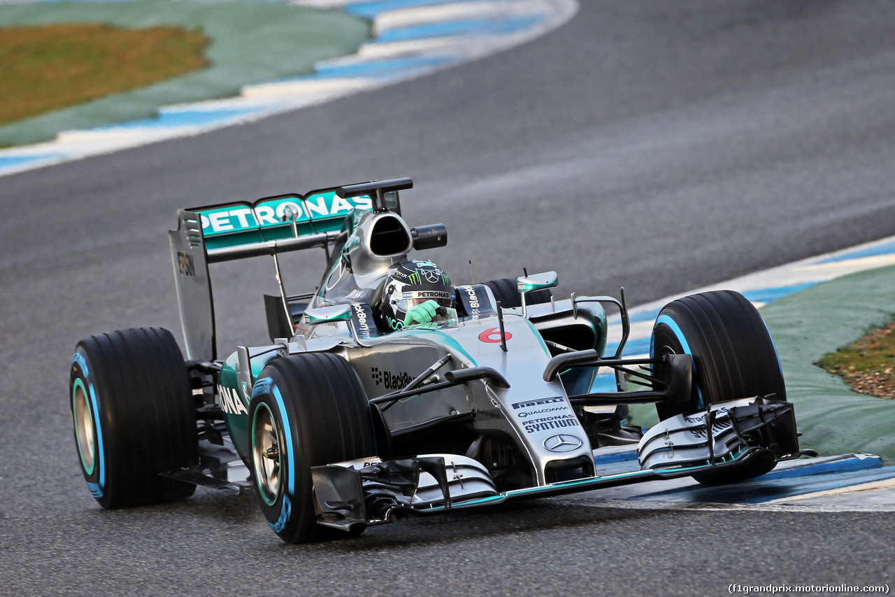 TEST F1 JEREZ 3 FEBBRAIO, Nico Rosberg (GER) Mercedes AMG F1 W06.
03.02.2015.