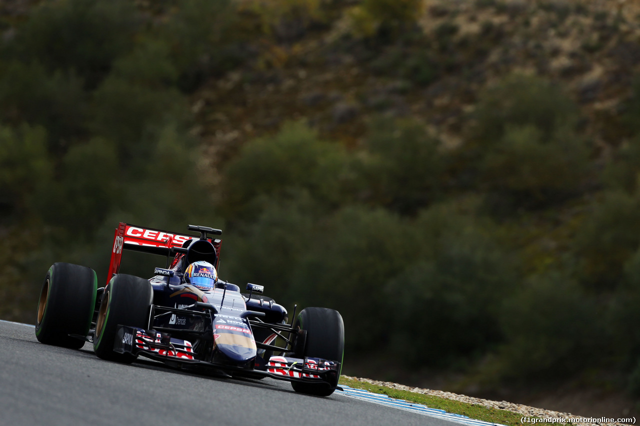 TEST F1 JEREZ 3 FEBBRAIO, Carlos Sainz Jr (ESP) Scuderia Toro Rosso STR10.
03.02.2015.