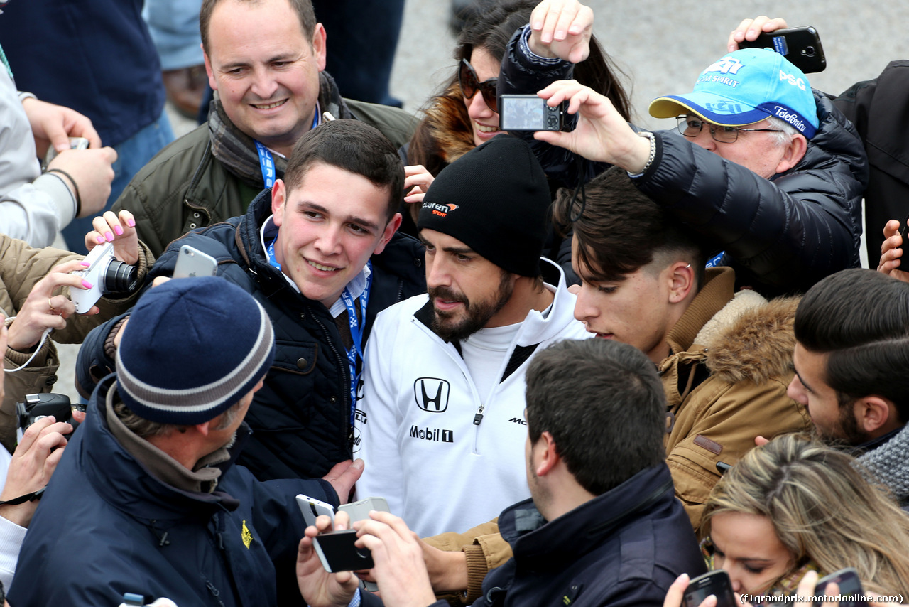 TEST F1 JEREZ 3 FEBBRAIO, Fernando Alonso (ESP), McLaren Honda 
03.02.2015.