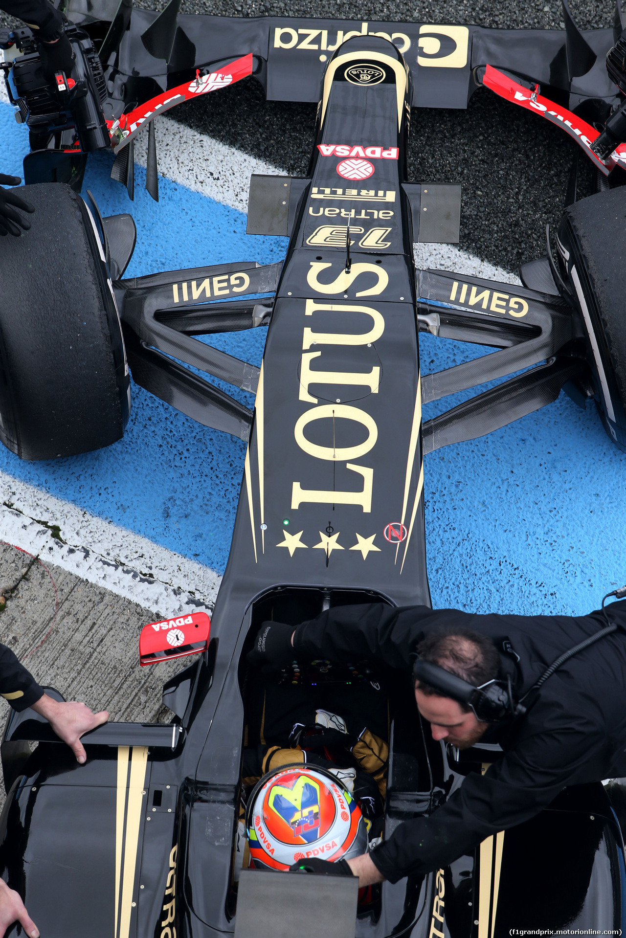 TEST F1 JEREZ 3 FEBBRAIO, Pastor Maldonado (VEN), Lotus F1 Team 
03.02.2015.
