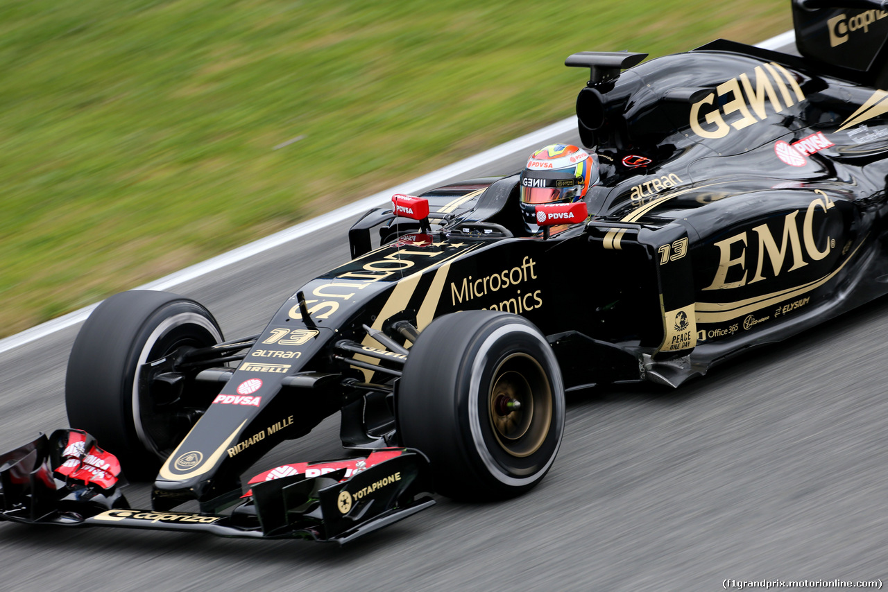 TEST F1 JEREZ 3 FEBBRAIO, Pastor Maldonado (VEN), Lotus F1 Team 
03.02.2015. F