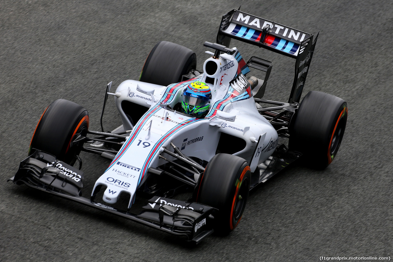 TEST F1 JEREZ 3 FEBBRAIO, Felipe Massa (BRA), Williams F1 Team 
03.02.2015.