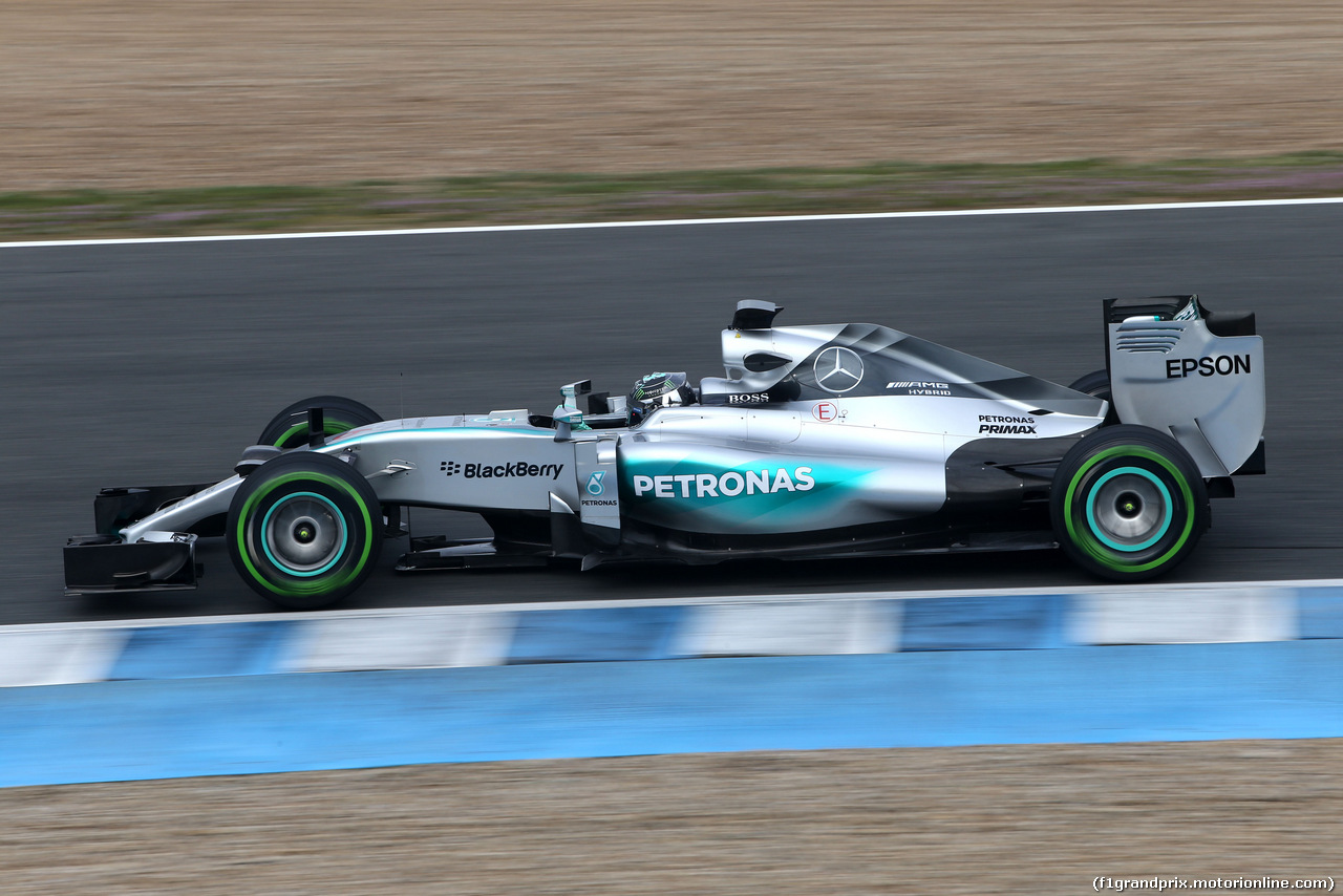 TEST F1 JEREZ 3 FEBBRAIO, Nico Rosberg (GER), Mercedes AMG F1 Team 
03.02.2015.
