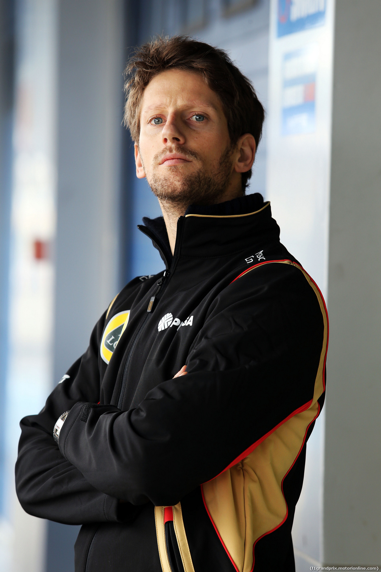 TEST F1 JEREZ 3 FEBBRAIO, Romain Grosjean (FRA) Lotus F1 Team.
03.02.2015.