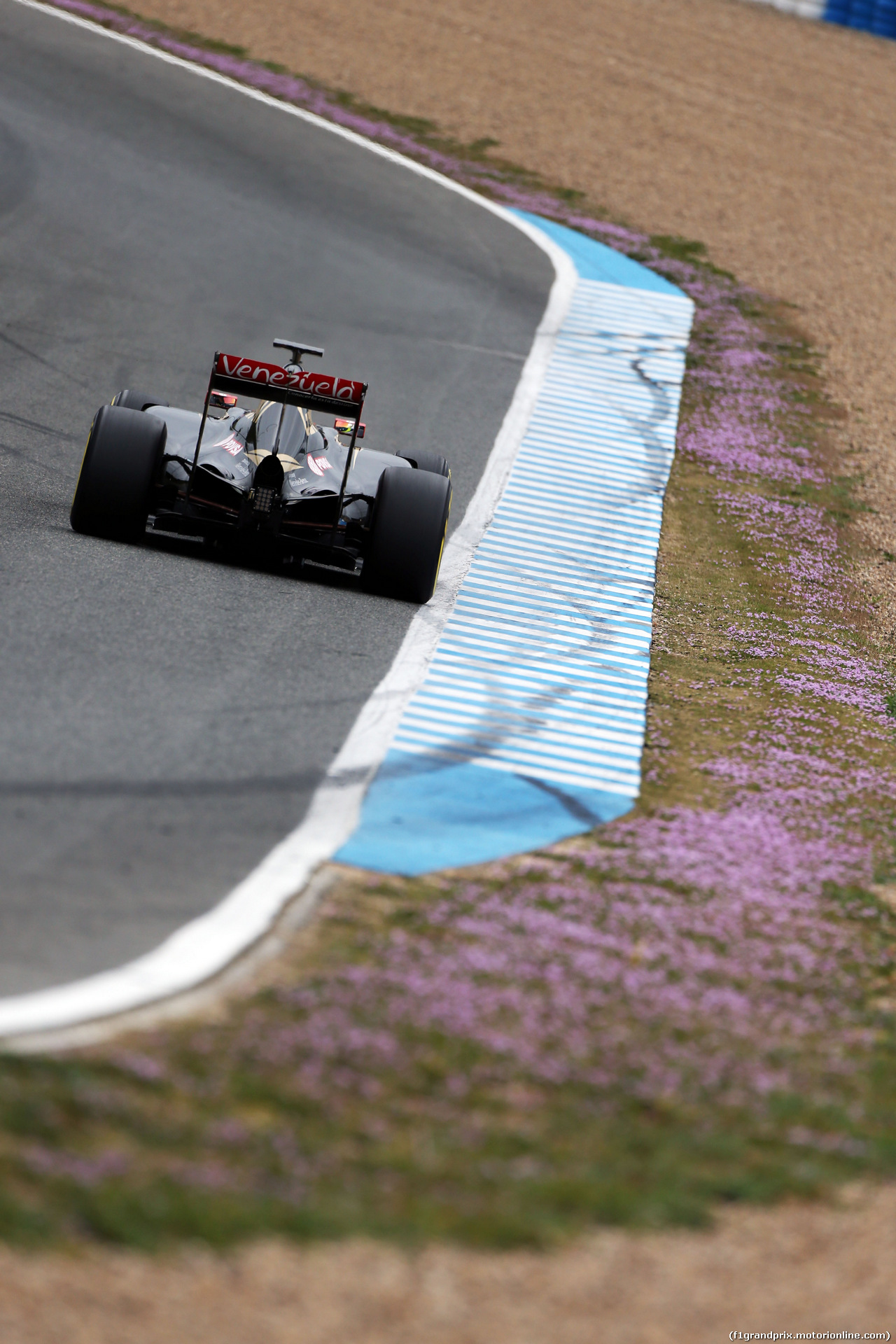 TEST F1 JEREZ 3 FEBBRAIO, Pastor Maldonado (VEN) Lotus F1 E23.
03.02.2015.