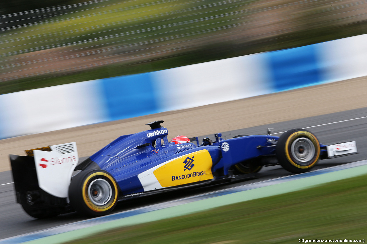 TEST F1 JEREZ 3 FEBBRAIO, Felipe Nasr (BRA) Sauber C34.
03.02.2015.