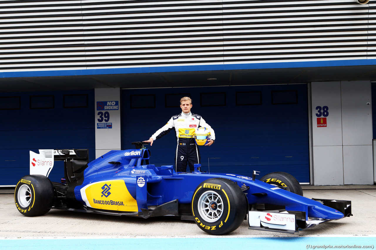 TEST F1 JEREZ 3 FEBBRAIO, Marcus Ericsson (SWE) Sauber C34.
03.02.2015.