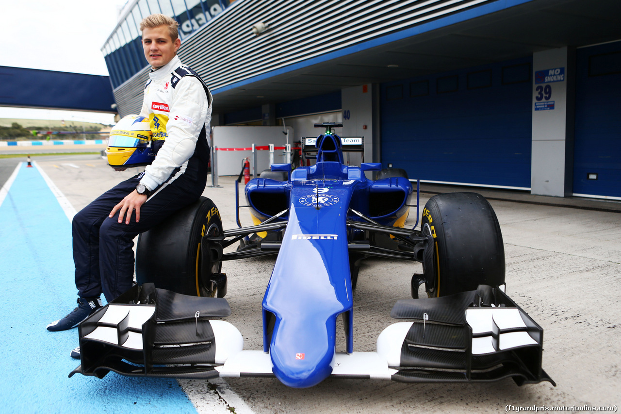 TEST F1 JEREZ 3 FEBBRAIO, Marcus Ericsson (SWE) Sauber C34.
03.02.2015.