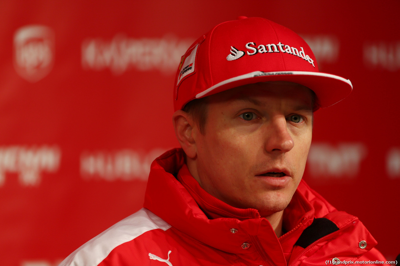 TEST F1 JEREZ 3 FEBBRAIO, Kimi Raikkonen (FIN) Ferrari.
03.02.2015.