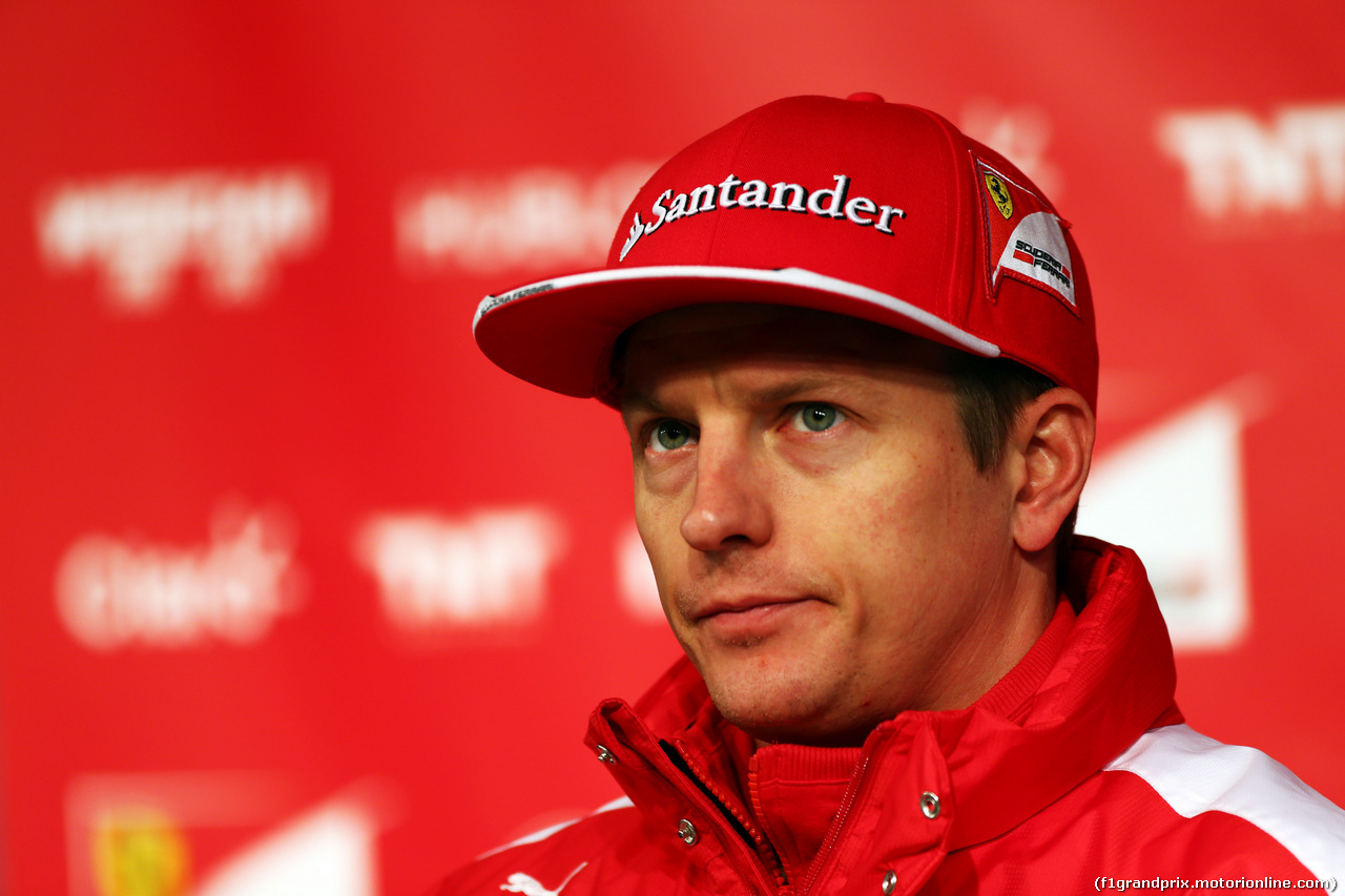 TEST F1 JEREZ 3 FEBBRAIO, Kimi Raikkonen (FIN) Ferrari.
03.02.2015.