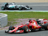 TEST F1 JEREZ 3 FEBBRAIO, Kimi Raikkonen (FIN) Ferrari SF15-T davanti a Nico Rosberg (GER) Mercedes AMG F1 W06.
03.02.2015.