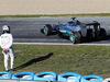 TEST F1 JEREZ 4 FEBBRAIO, Lewis Hamilton (GBR) Mercedes AMG F1 W06 stops on the circuit.
04.02.2015.