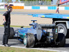 TEST F1 JEREZ 4 FEBBRAIO, The Mercedes AMG F1 W06 of Lewis Hamilton (GBR) Mercedes AMG F1 is recovered back to the pits on the back of a truck.
04.02.2015.