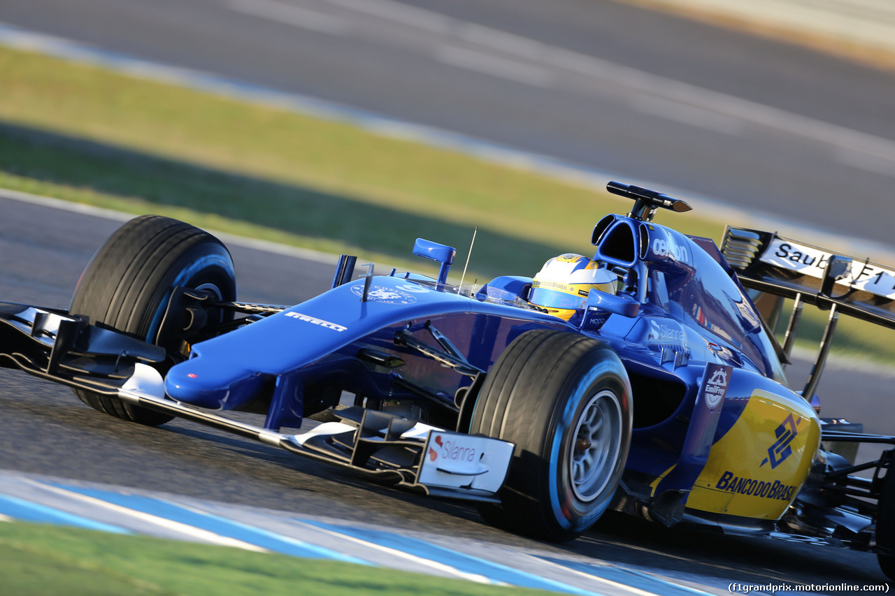 TEST F1 JEREZ 4 FEBBRAIO, Marcus Ericsson (SWE) Sauber C34.
04.02.2015.