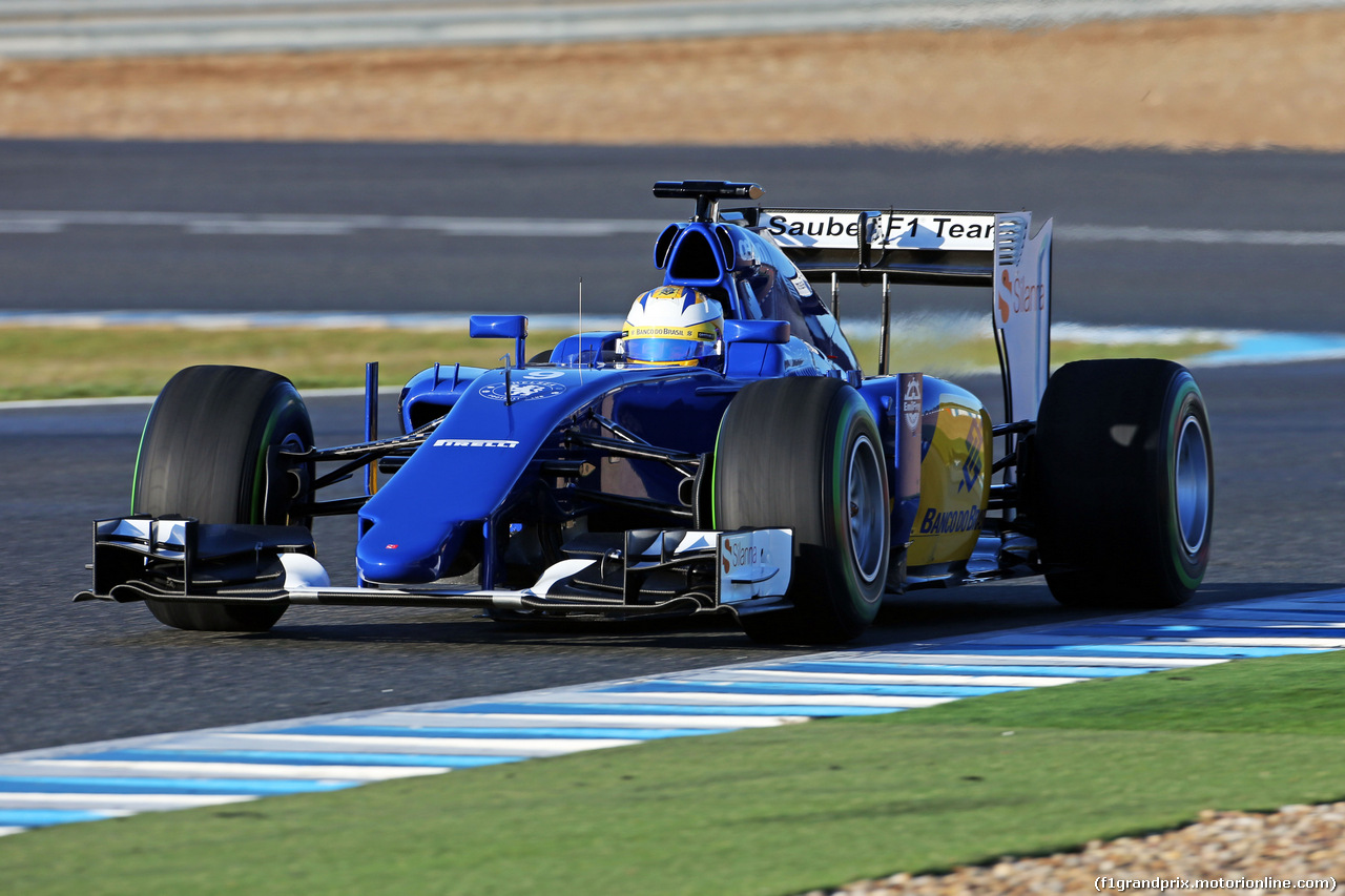 TEST F1 JEREZ 4 FEBBRAIO, Marcus Ericsson (SWE) Sauber C34.
04.02.2015.