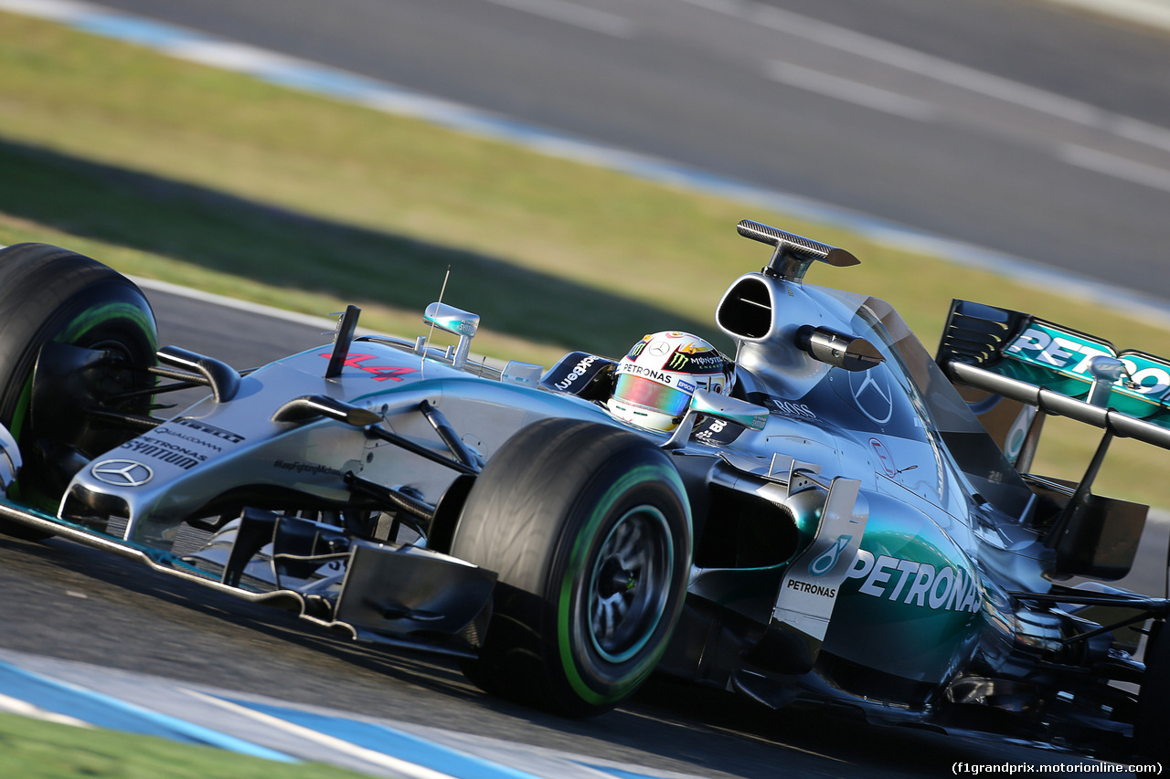TEST F1 JEREZ 4 FEBBRAIO, Lewis Hamilton (GBR) Mercedes AMG F1 W06.
04.02.2015.