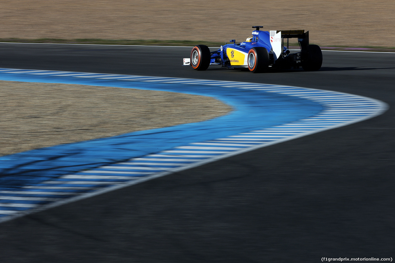 TEST F1 JEREZ 4 FEBBRAIO, Marcus Ericsson (SWE) Sauber C34.
04.02.2015.