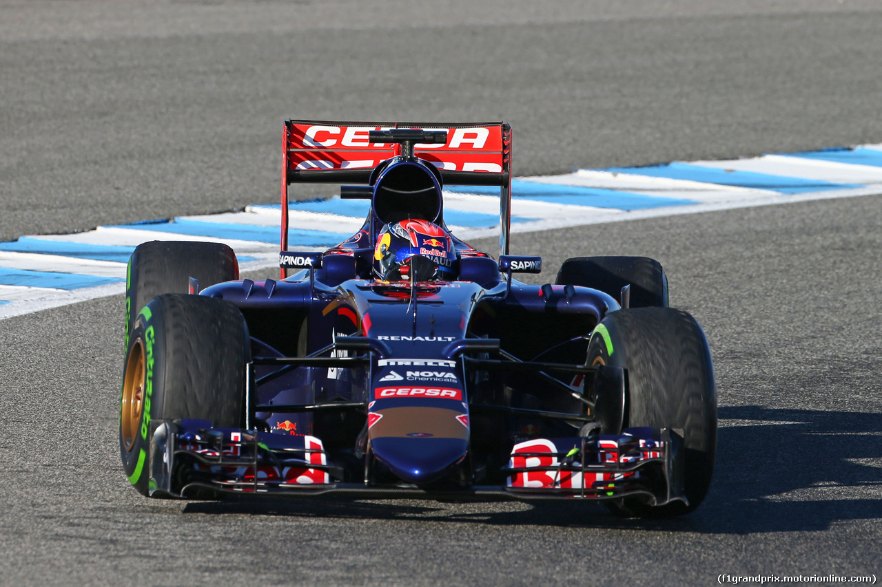 TEST F1 JEREZ 4 FEBBRAIO, Max Verstappen (NLD) Scuderia Toro Rosso STR10.
04.02.2015.