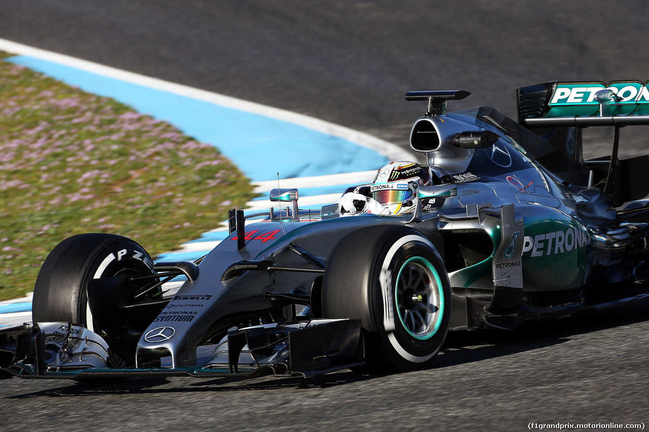 TEST F1 JEREZ 4 FEBBRAIO, Lewis Hamilton (GBR) Mercedes AMG F1 W06.
04.02.2015.