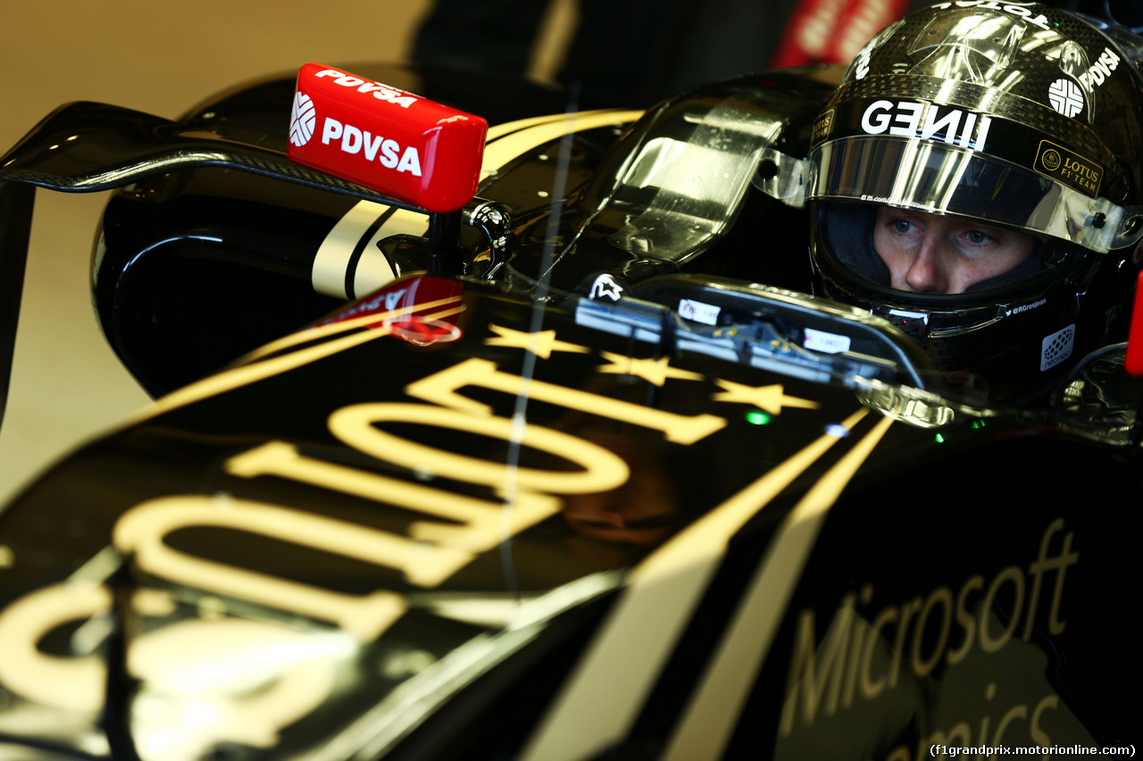 TEST F1 JEREZ 4 FEBBRAIO, Romain Grosjean (FRA) Lotus F1 E23.
04.02.2015.