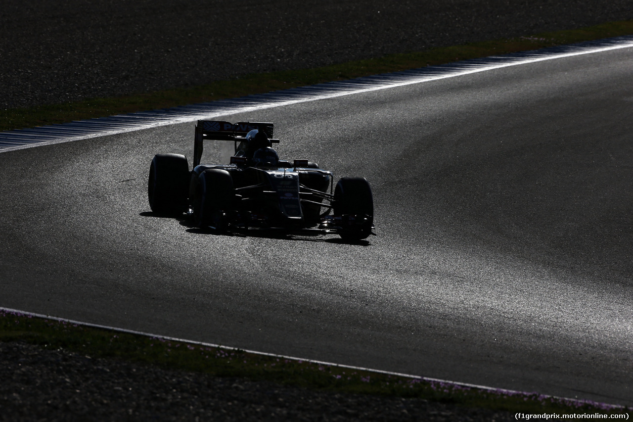 TEST F1 JEREZ 4 FEBBRAIO, Romain Grosjean (FRA) Lotus F1 E23.
04.02.2015.