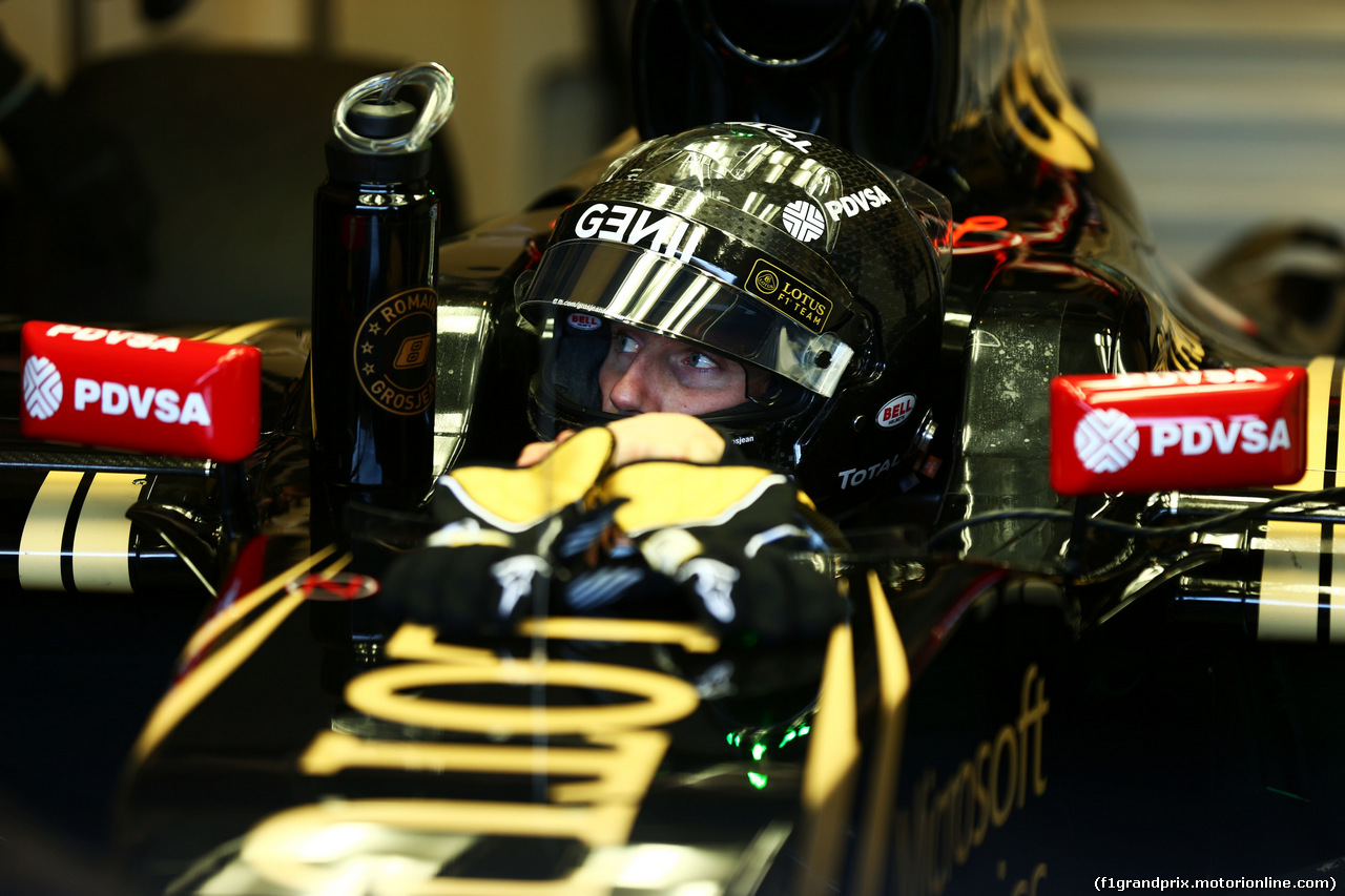 TEST F1 JEREZ 4 FEBBRAIO, Romain Grosjean (FRA) Lotus F1 E23.
04.02.2015.