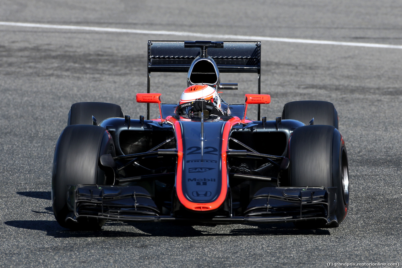 TEST F1 JEREZ 4 FEBBRAIO, Jenson Button (GBR), McLaren Honda 
04.02.2015.