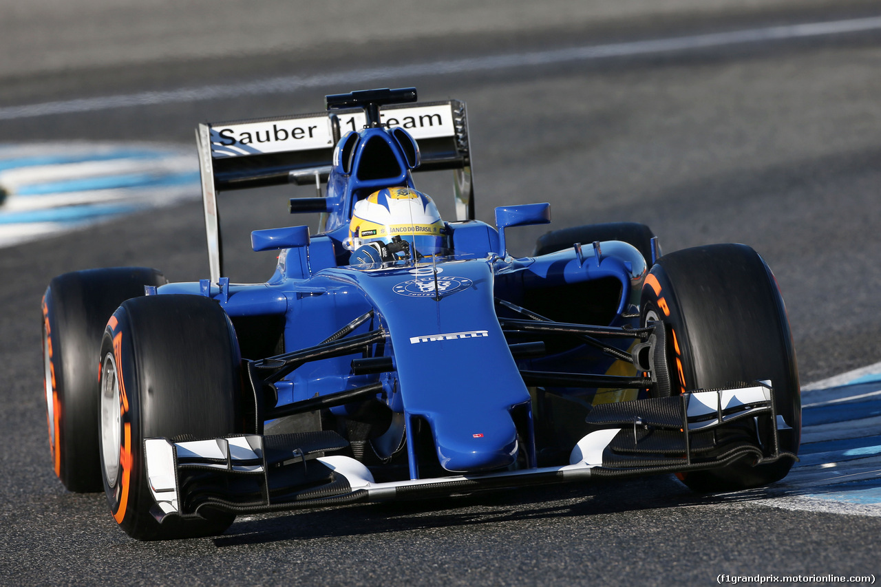 TEST F1 JEREZ 4 FEBBRAIO, Marcus Ericsson (SWE) Sauber C34.
04.02.2015.