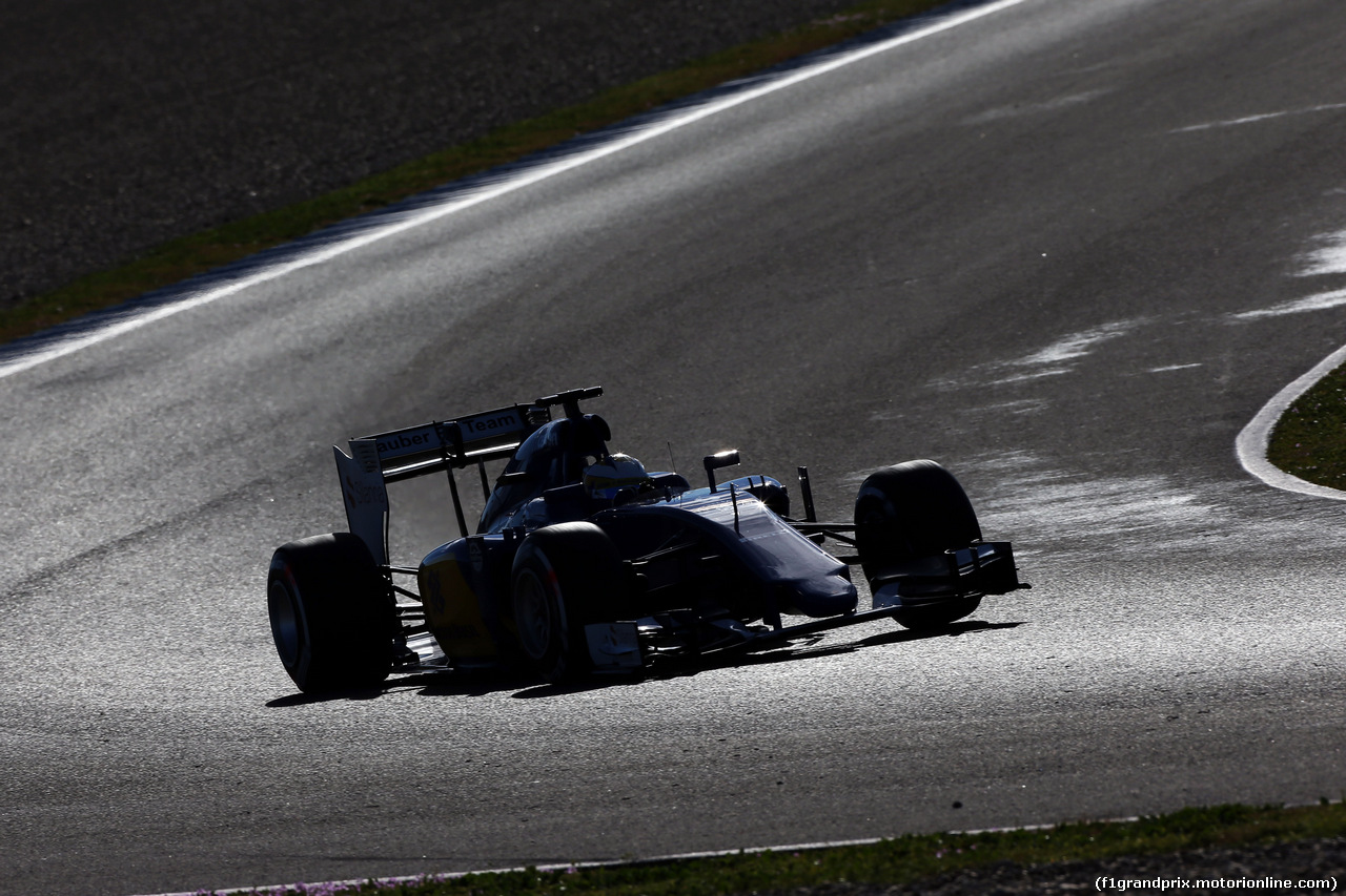 TEST F1 JEREZ 4 FEBBRAIO, Marcus Ericsson (SWE) Sauber C34.
04.02.2015.