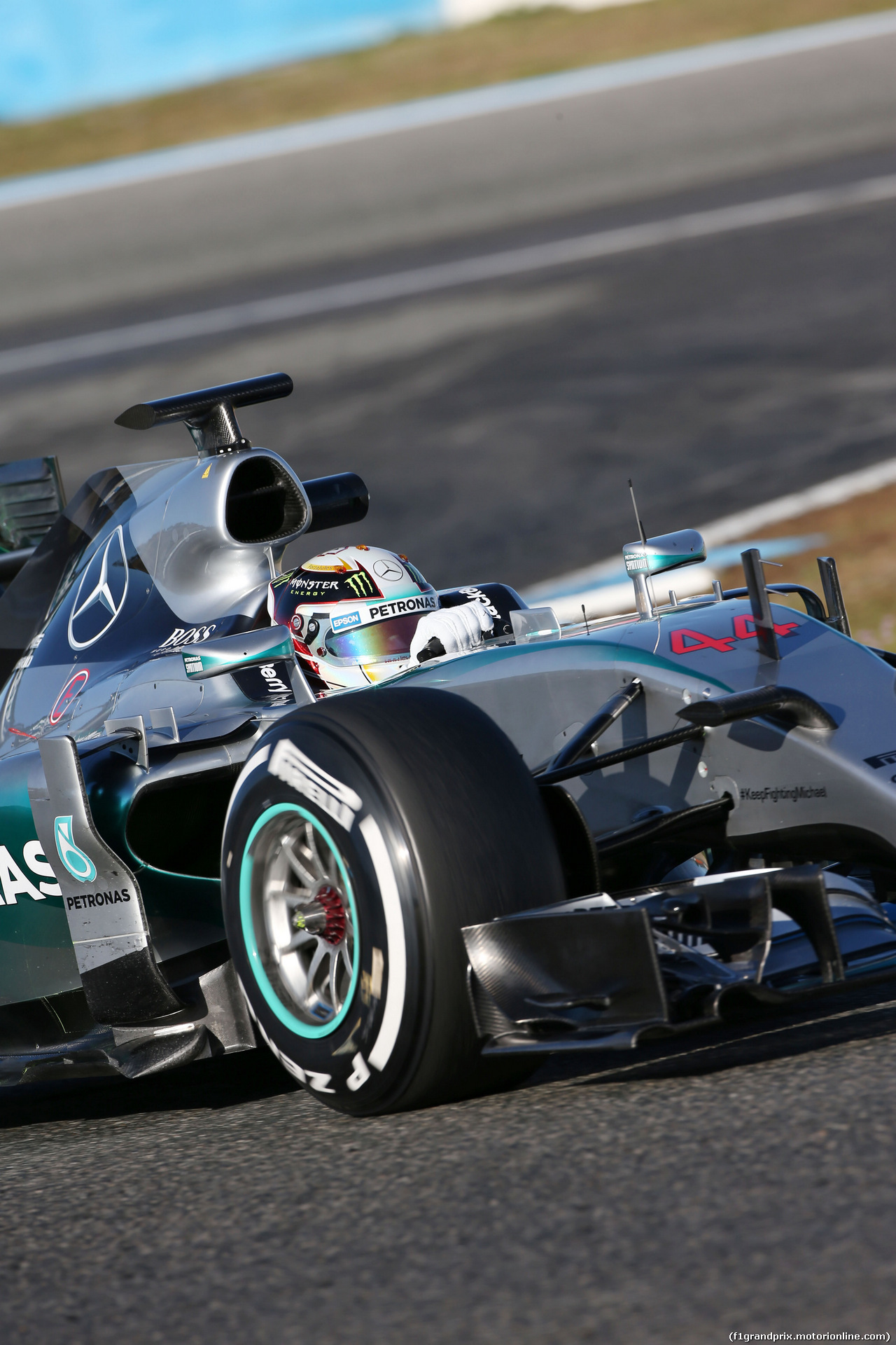 TEST F1 JEREZ 4 FEBBRAIO, Lewis Hamilton (GBR) Mercedes AMG F1 W06.
04.02.2015.