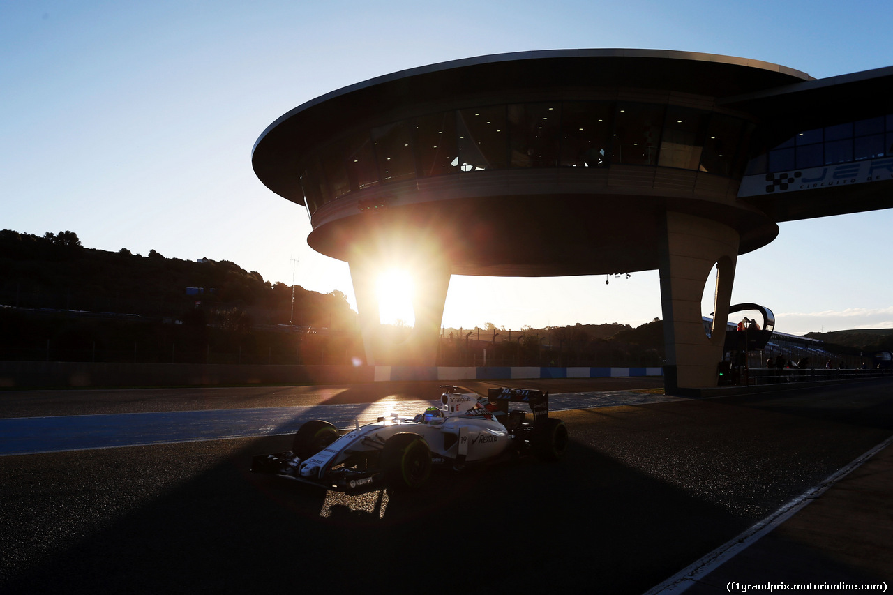 TEST F1 JEREZ 4 FEBBRAIO, Felipe Massa (BRA) Williams FW37.
04.02.2015.