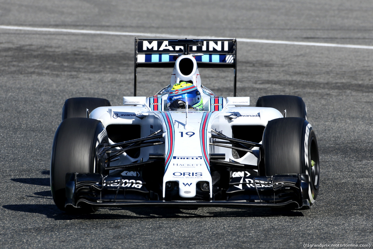 TEST F1 JEREZ 4 FEBBRAIO, Felipe Massa (BRA), Williams F1 Team 
04.02.2015.