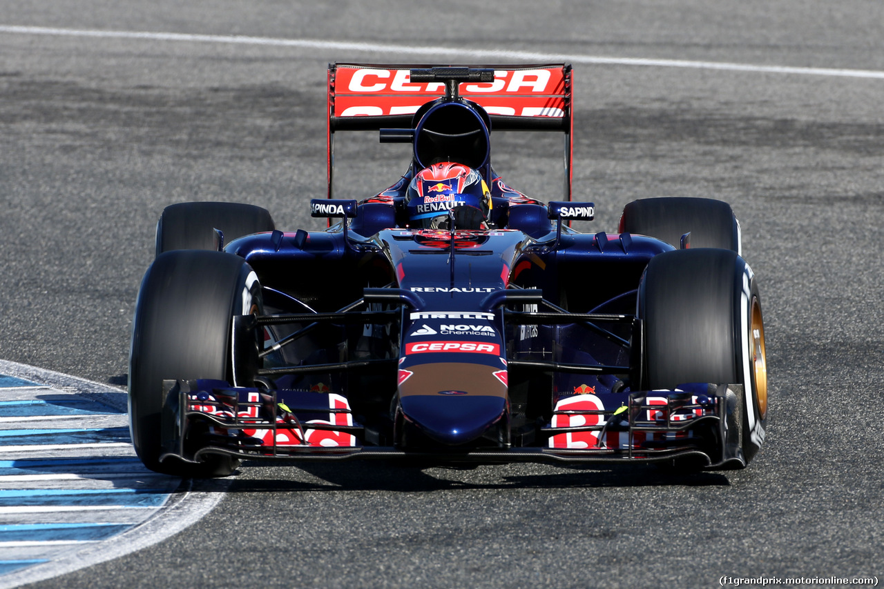 TEST F1 JEREZ 4 FEBBRAIO, Max Verstappen (NL), Scuderia Toro Rosso 
04.02.2015.