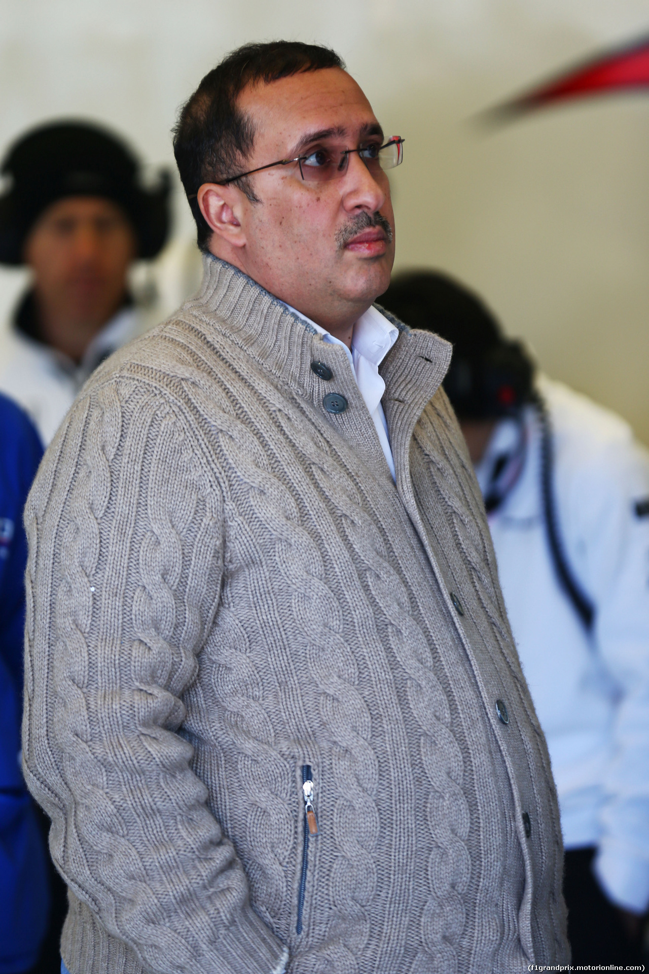 TEST F1 JEREZ 4 FEBBRAIO, Sheikh Mohammed bin Essa Al Khalifa (BRN) CEO of the Bahrain Economic Development Board e McLaren Shareholder.
04.02.2015.