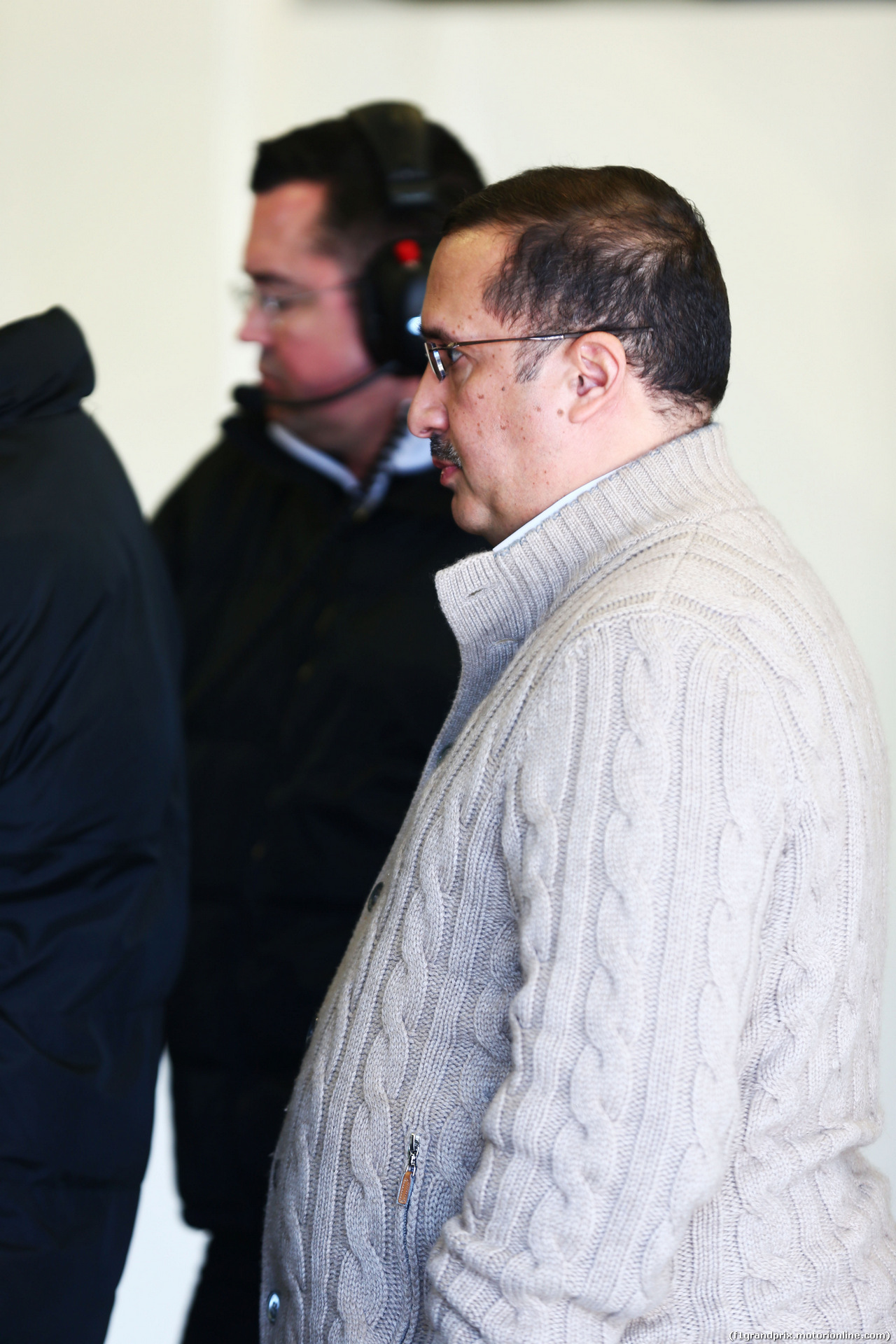 TEST F1 JEREZ 4 FEBBRAIO, Sheikh Mohammed bin Essa Al Khalifa (BRN) CEO of the Bahrain Economic Development Board e McLaren Shareholder.
04.02.2015.