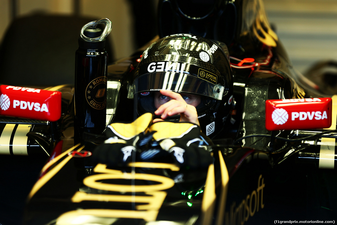 TEST F1 JEREZ 4 FEBBRAIO, Romain Grosjean (FRA) Lotus F1 E23.
04.02.2015.