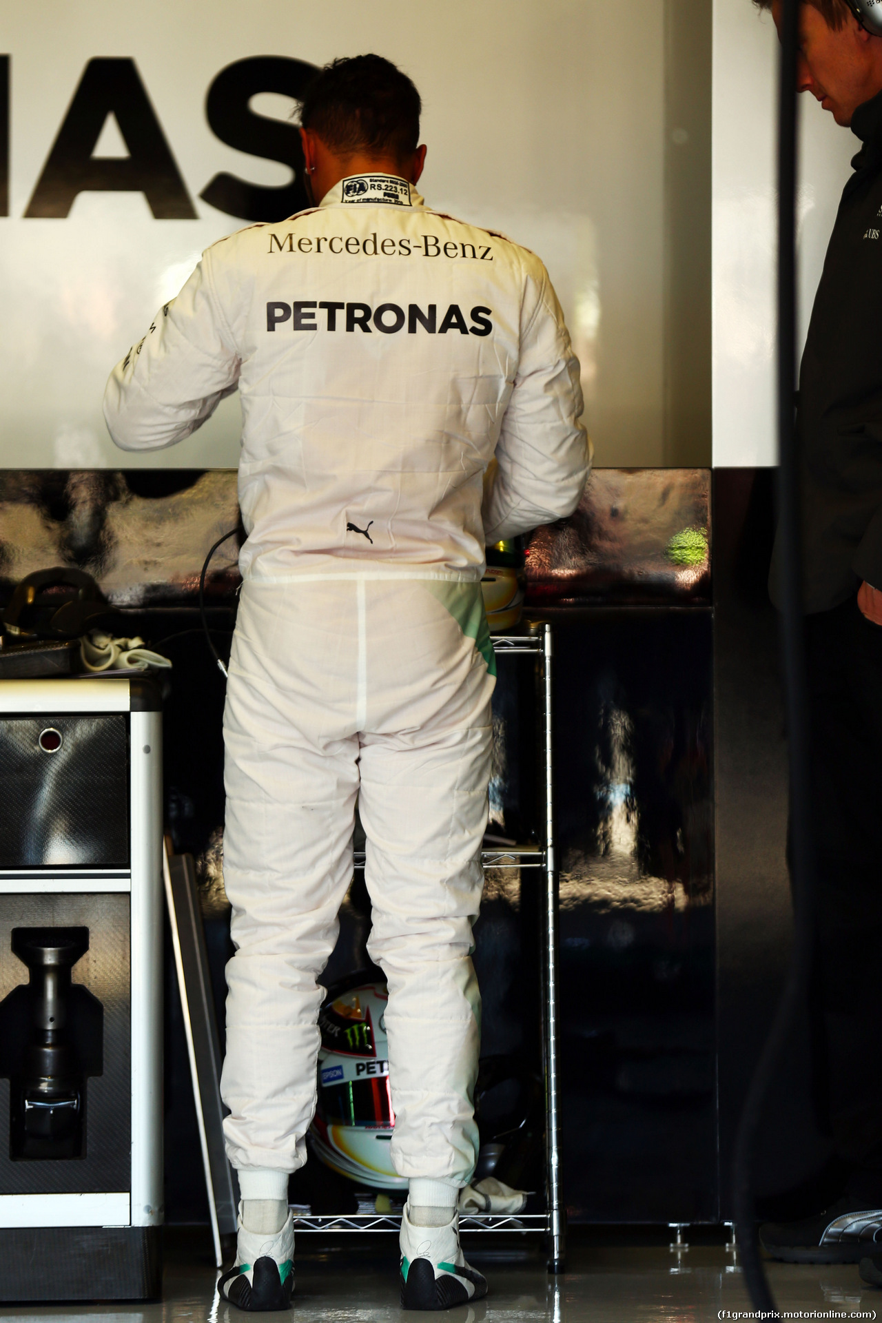 TEST F1 JEREZ 4 FEBBRAIO, Lewis Hamilton (GBR) Mercedes AMG F1.
04.02.2015.