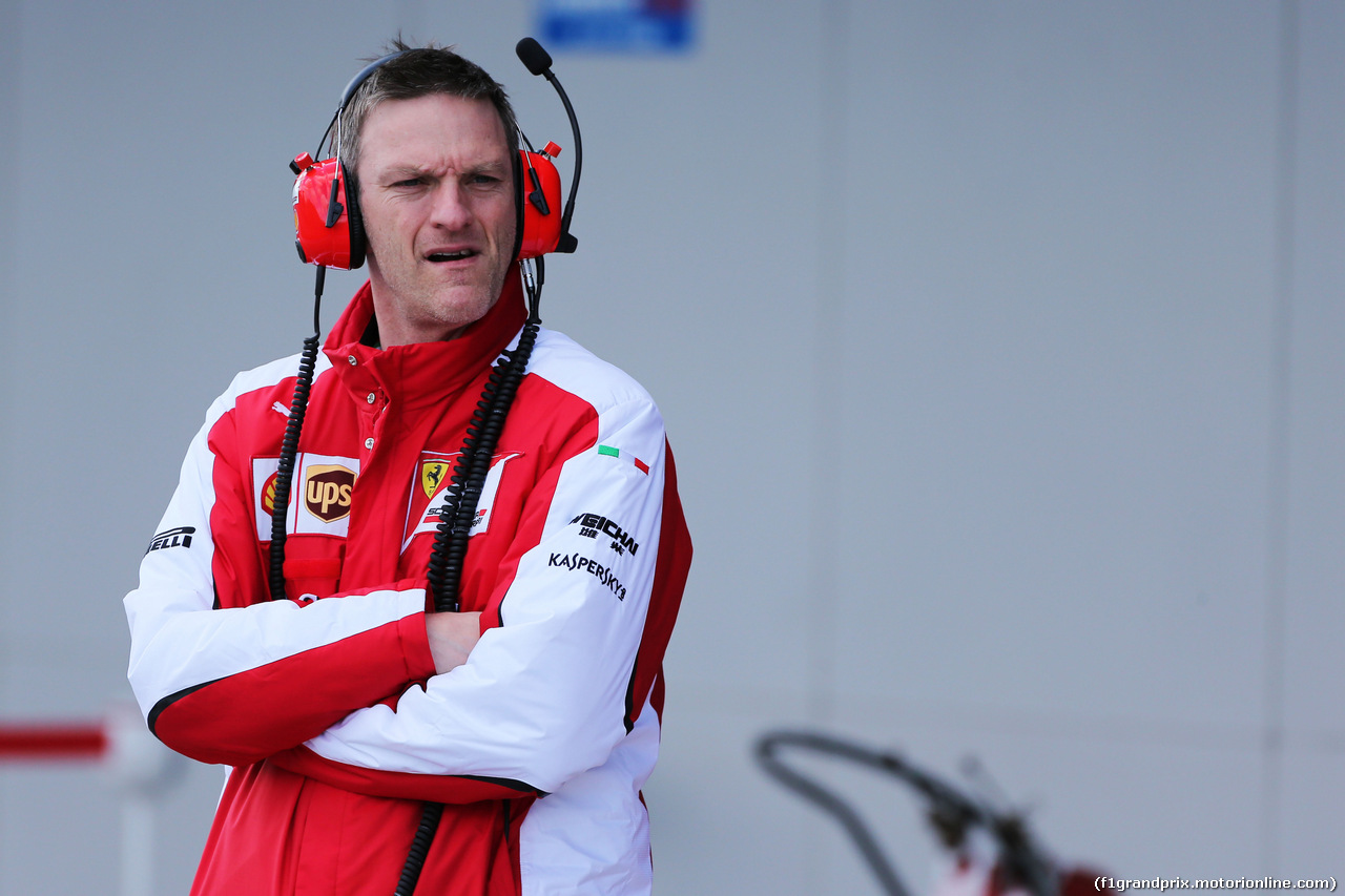 TEST F1 JEREZ 4 FEBBRAIO, James Allison (GBR) Ferrari Chassis Technical Director.
04.02.2015.