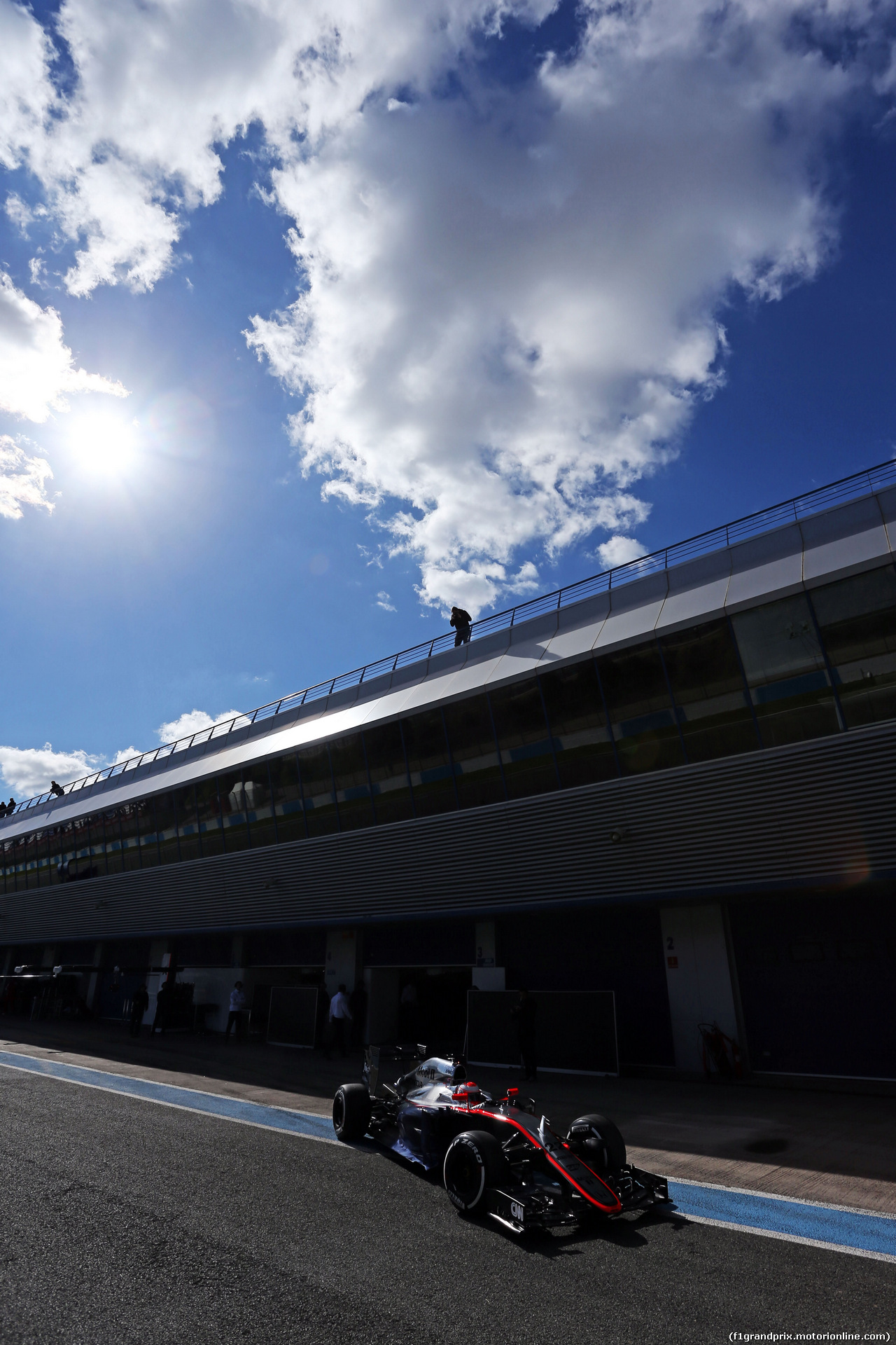 TEST F1 JEREZ 4 FEBBRAIO, Jenson Button (GBR) McLaren MP4-30.
04.02.2015.